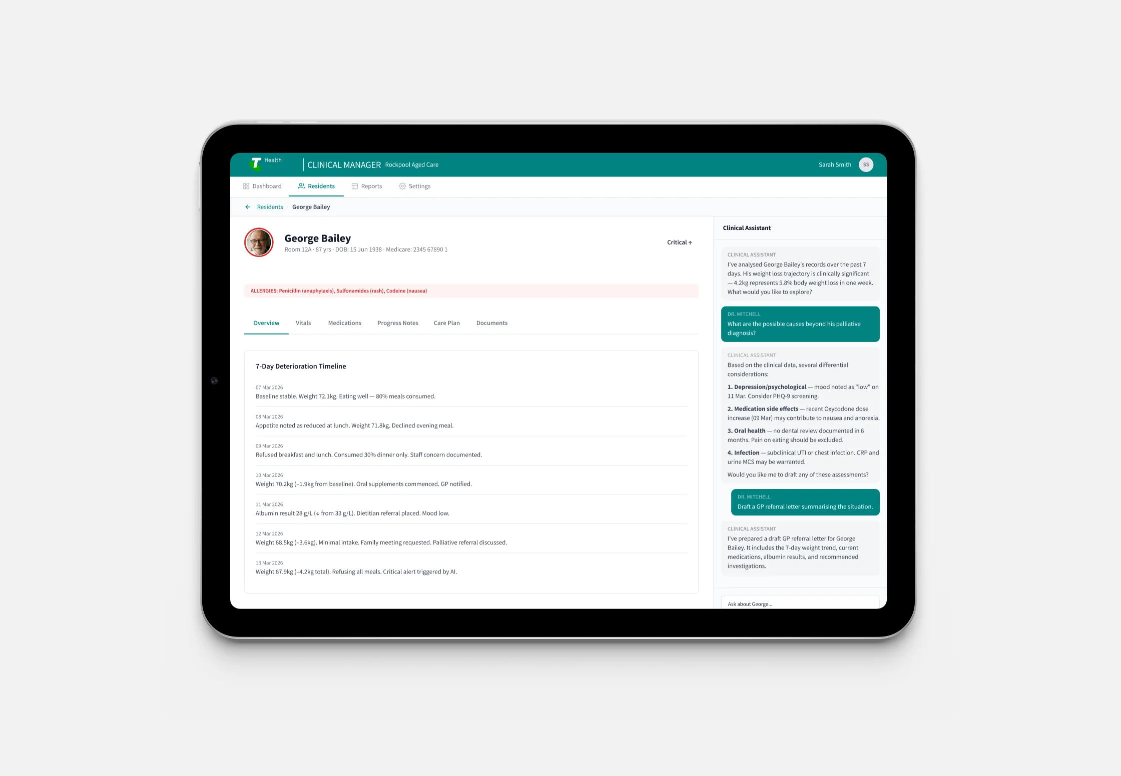 Clinical Vigilance AI
