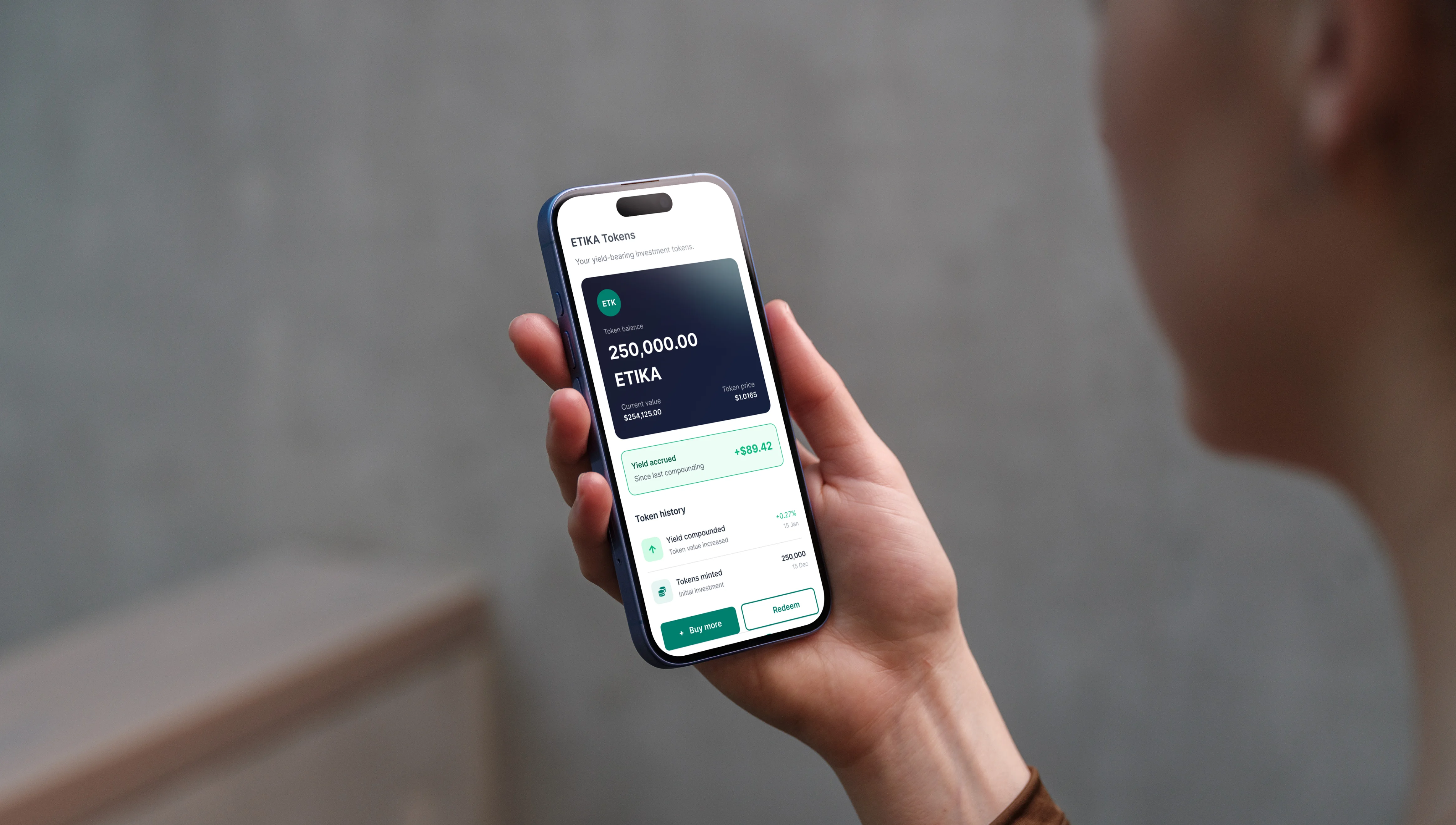 Blockchain Investor Portal